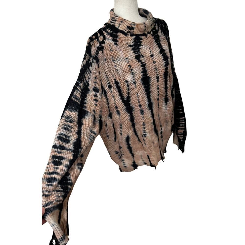 Young Fabulous & Broke Cameron Turtleneck Sweater Apricot Cloud Bamboo Size M/L - Picture 3 of 7